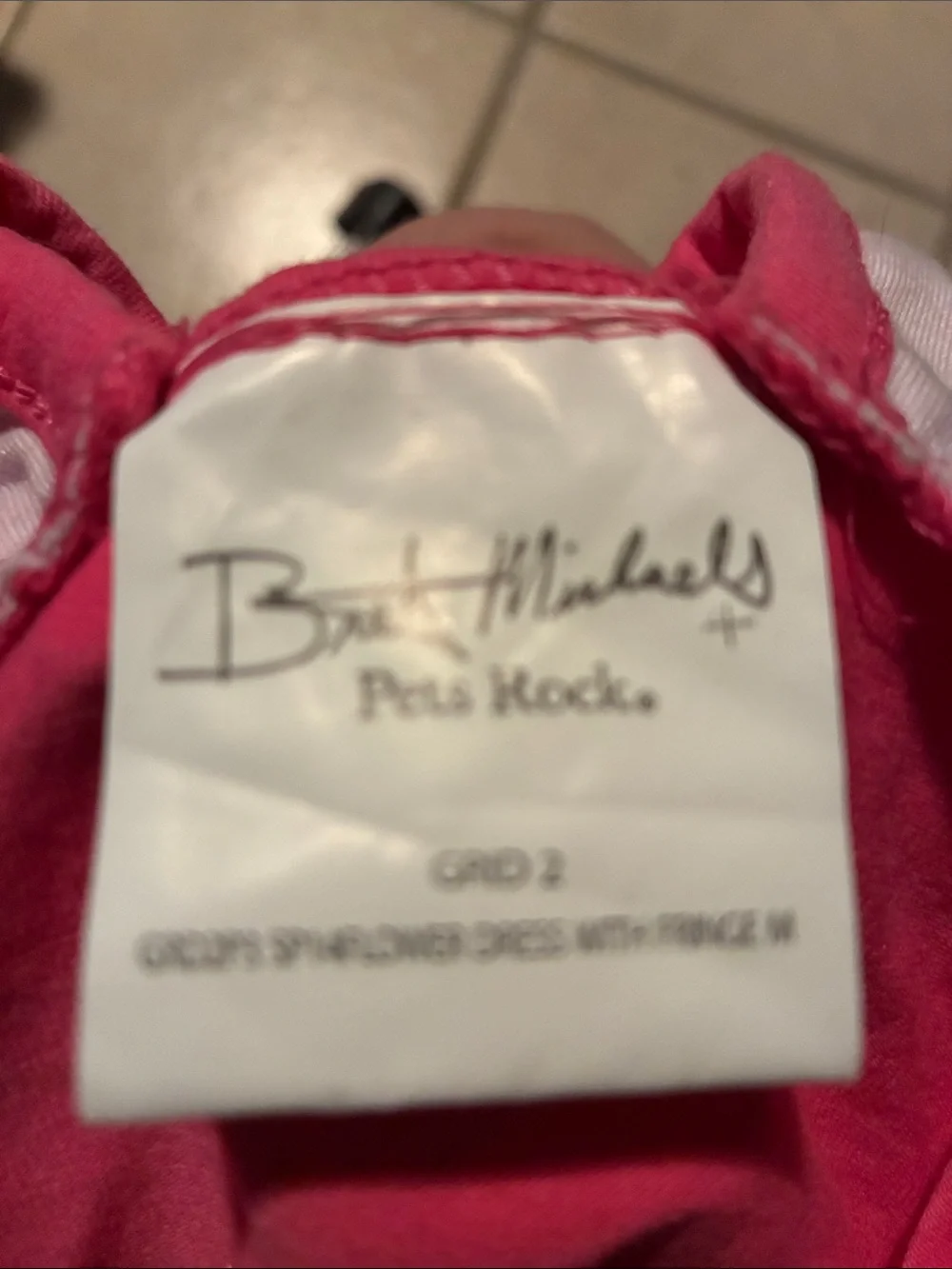 Bret Michaels soft pink